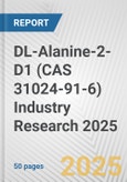 DL-Alanine-2-D1 (CAS 31024-91-6) Industry Research 2025: Global and Regional Market Trends 2019-2024 and Forecast to 2029- Product Image