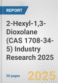 2-Hexyl-1,3-Dioxolane (CAS 1708-34-5) Industry Research 2025: Global and Regional Market Trends 2019-2024 and Forecast to 2029- Product Image