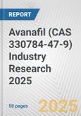 Avanafil (CAS 330784-47-9) Industry Research 2025: Global and Regional Market Trends 2019-2024 and Forecast to 2029- Product Image