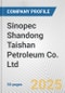 Sinopec Shandong Taishan Petroleum Co. Ltd. Fundamental Company Report Including Financial, SWOT, Competitors and Industry Analysis - Product Thumbnail Image