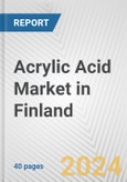 Acrylic Acid Market in Finland: 2017-2023 Review and Forecast to 2027- Product Image
