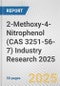 2-Methoxy-4-Nitrophenol (CAS 3251-56-7) Industry Research 2025: Global and Regional Market Trends 2019-2024 and Forecast to 2029 - Product Image