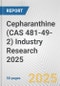 Cepharanthine (CAS 481-49-2) Industry Research 2025: Global and Regional Market Trends 2019-2024 and Forecast to 2029 - Product Thumbnail Image