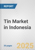 Tin Market in Indonesia: 2019-2024 Review and Forecast to 2029- Product Image