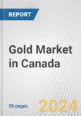 Gold Market in Canada: 2019-2024 Review and Forecast to 2029- Product Image