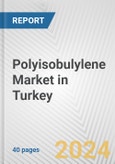 Polyisobulylene Market in Turkey: 2019-2024 Review and Forecast to 2029- Product Image