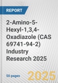 2-Amino-5-Hexyl-1,3,4-Oxadiazole (CAS 69741-94-2) Industry Research 2025: Global and Regional Market Trends 2019-2024 and Forecast to 2029- Product Image