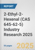 2-Ethyl-2-Hexenal (CAS 645-62-5) Industry Research 2025: Global and Regional Market Trends 2019-2024 and Forecast to 2029- Product Image