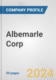 Albemarle Corp. Fundamental Company Report Including Financial, SWOT, Competitors and Industry Analysis- Product Image