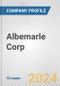 Albemarle Corp. Fundamental Company Report Including Financial, SWOT, Competitors and Industry Analysis - Product Thumbnail Image