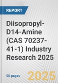 Diisopropyl-D14-Amine (CAS 70237-41-1) Industry Research 2025: Global and Regional Market Trends 2019-2024 and Forecast to 2029- Product Image