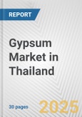 Gypsum Market in Thailand: 2019-2024 Review and Forecast to 2029- Product Image