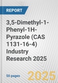 3,5-Dimethyl-1-Phenyl-1H-Pyrazole (CAS 1131-16-4) Industry Research 2025: Global and Regional Market Trends 2019-2024 and Forecast to 2029- Product Image