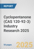 Cyclopentanone (CAS 120-92-3) Industry Research 2025: Global and Regional Market Trends 2019-2024 and Forecast to 2029- Product Image