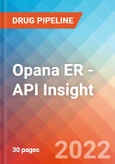 Opana ER - API Insight, 2022- Product Image