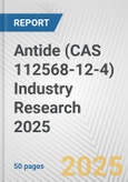 Antide (CAS 112568-12-4) Industry Research 2025: Global and Regional Market Trends 2019-2024 and Forecast to 2029- Product Image