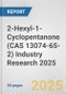 2-Hexyl-1-Cyclopentanone (CAS 13074-65-2) Industry Research 2025: Global and Regional Market Trends 2019-2024 and Forecast to 2029 - Product Image