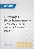 2-Hydroxy-4-Methylbenzophenone (CAS 3098-18-8) Industry Research 2025: Global and Regional Market Trends 2019-2024 and Forecast to 2029- Product Image