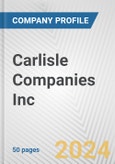 Carlisle Companies Inc. Fundamental Company Report Including Financial, SWOT, Competitors and Industry Analysis- Product Image