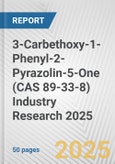 3-Carbethoxy-1-Phenyl-2-Pyrazolin-5-One (CAS 89-33-8) Industry Research 2025: Global and Regional Market Trends 2019-2024 and Forecast to 2029- Product Image