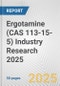 Ergotamine (CAS 113-15-5) Industry Research 2025: Global and Regional Market Trends 2019-2024 and Forecast to 2029 - Product Thumbnail Image