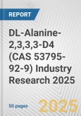 DL-Alanine-2,3,3,3-D4 (CAS 53795-92-9) Industry Research 2025: Global and Regional Market Trends 2019-2024 and Forecast to 2029- Product Image