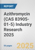 Azithromycin (CAS 83905-01-5) Industry Research 2025: Global and Regional Market Trends 2019-2024 and Forecast to 2029- Product Image