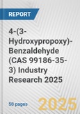 4-(3-Hydroxypropoxy)-Benzaldehyde (CAS 99186-35-3) Industry Research 2025: Global and Regional Market Trends 2019-2024 and Forecast to 2029- Product Image