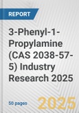 3-Phenyl-1-Propylamine (CAS 2038-57-5) Industry Research 2025: Global and Regional Market Trends 2019-2024 and Forecast to 2029- Product Image