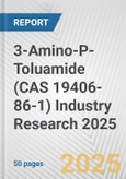 3-Amino-P-Toluamide (CAS 19406-86-1) Industry Research 2025: Global and Regional Market Trends 2019-2024 and Forecast to 2029- Product Image