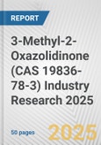 3-Methyl-2-Oxazolidinone (CAS 19836-78-3) Industry Research 2025: Global and Regional Market Trends 2019-2024 and Forecast to 2029- Product Image