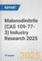 Malonodinitrile (CAS 109-77-3) Industry Research 2025: Global and Regional Market Trends 2019-2024 and Forecast to 2029 - Product Image