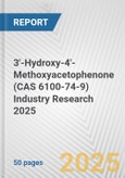 3'-Hydroxy-4'-Methoxyacetophenone (CAS 6100-74-9) Industry Research 2025: Global and Regional Market Trends 2019-2024 and Forecast to 2029- Product Image