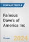Famous Dave's of America Inc. Fundamental Company Report Including Financial, SWOT, Competitors and Industry Analysis - Product Thumbnail Image