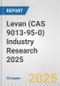 Levan (CAS 9013-95-0) Industry Research 2025: Global and Regional Market Trends 2019-2024 and Forecast to 2029 - Product Image