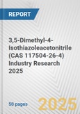 3,5-Dimethyl-4-Isothiazoleacetonitrile (CAS 117504-26-4) Industry Research 2025: Global and Regional Market Trends 2019-2024 and Forecast to 2029- Product Image