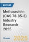 Methacrolein (CAS 78-85-3) Industry Research 2025: Global and Regional Market Trends 2019-2024 and Forecast to 2029 - Product Thumbnail Image