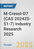 M-Cresol-D7 (CAS 202425-51-7) Industry Research 2025: Global and Regional Market Trends 2019-2024 and Forecast to 2029- Product Image