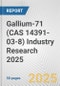 Gallium-71 (CAS 14391-03-8) Industry Research 2025: Global and Regional Market Trends 2019-2024 and Forecast to 2029 - Product Thumbnail Image