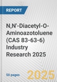 N,N'-Diacetyl-O-Aminoazotoluene (CAS 83-63-6) Industry Research 2025: Global and Regional Market Trends 2019-2024 and Forecast to 2029- Product Image