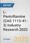 L-Penicillamine (CAS 1113-41-3) Industry Research 2025: Global and Regional Market Trends 2019-2024 and Forecast to 2029 - Product Image