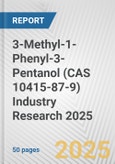 3-Methyl-1-Phenyl-3-Pentanol (CAS 10415-87-9) Industry Research 2025: Global and Regional Market Trends 2019-2024 and Forecast to 2029- Product Image