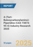 4-(Tert-Butoxycarbonylamino)-Piperidine (CAS 73874-95-0) Industry Research 2025: Global and Regional Market Trends 2019-2024 and Forecast to 2029- Product Image