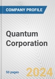 Quantum Corporation Fundamental Company Report Including Financial, SWOT, Competitors and Industry Analysis- Product Image