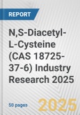 N,S-Diacetyl-L-Cysteine (CAS 18725-37-6) Industry Research 2025: Global and Regional Market Trends 2019-2024 and Forecast to 2029- Product Image