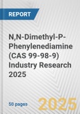 N,N-Dimethyl-P-Phenylenediamine (CAS 99-98-9) Industry Research 2025: Global and Regional Market Trends 2019-2024 and Forecast to 2029- Product Image