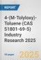 4-(M-Tolyloxy)-Toluene (CAS 51801-69-5) Industry Research 2025: Global and Regional Market Trends 2019-2024 and Forecast to 2029 - Product Image