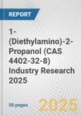 1-(Diethylamino)-2-Propanol (CAS 4402-32-8) Industry Research 2025: Global and Regional Market Trends 2019-2024 and Forecast to 2029- Product Image