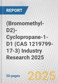 (Bromomethyl-D2)-Cyclopropane-1-D1 (CAS 1219799-17-3) Industry Research 2025: Global and Regional Market Trends 2019-2024 and Forecast to 2029- Product Image