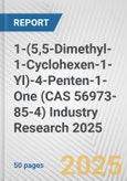 1-(5,5-Dimethyl-1-Cyclohexen-1-Yl)-4-Penten-1-One (CAS 56973-85-4) Industry Research 2025: Global and Regional Market Trends 2019-2024 and Forecast to 2029- Product Image